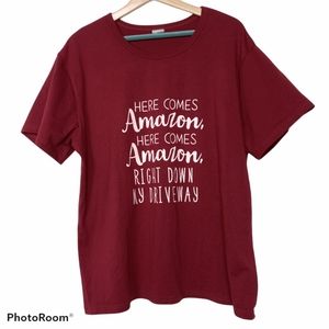 Here comes Amazon Shirt